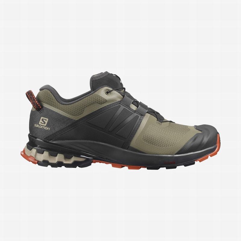 Salomon XA WILD Zapatillas Trail Running Hombre - Verde Oliva / Negras - Colombia (56102-MRFG)